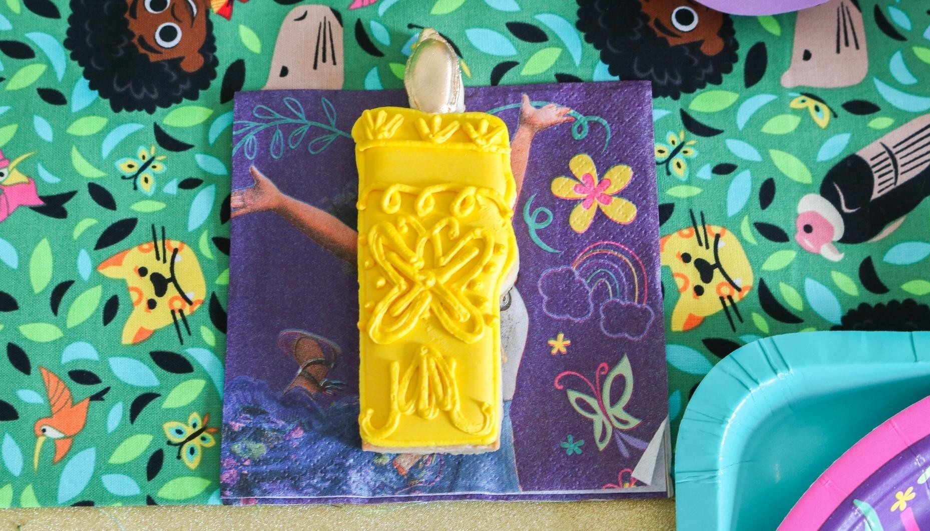 Encanto Cookies for a Birthday Party