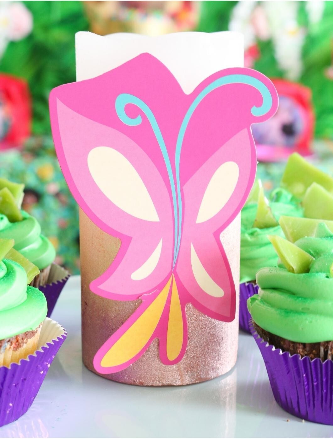 Encanto Magical Candle Casita Birthday Party DIY