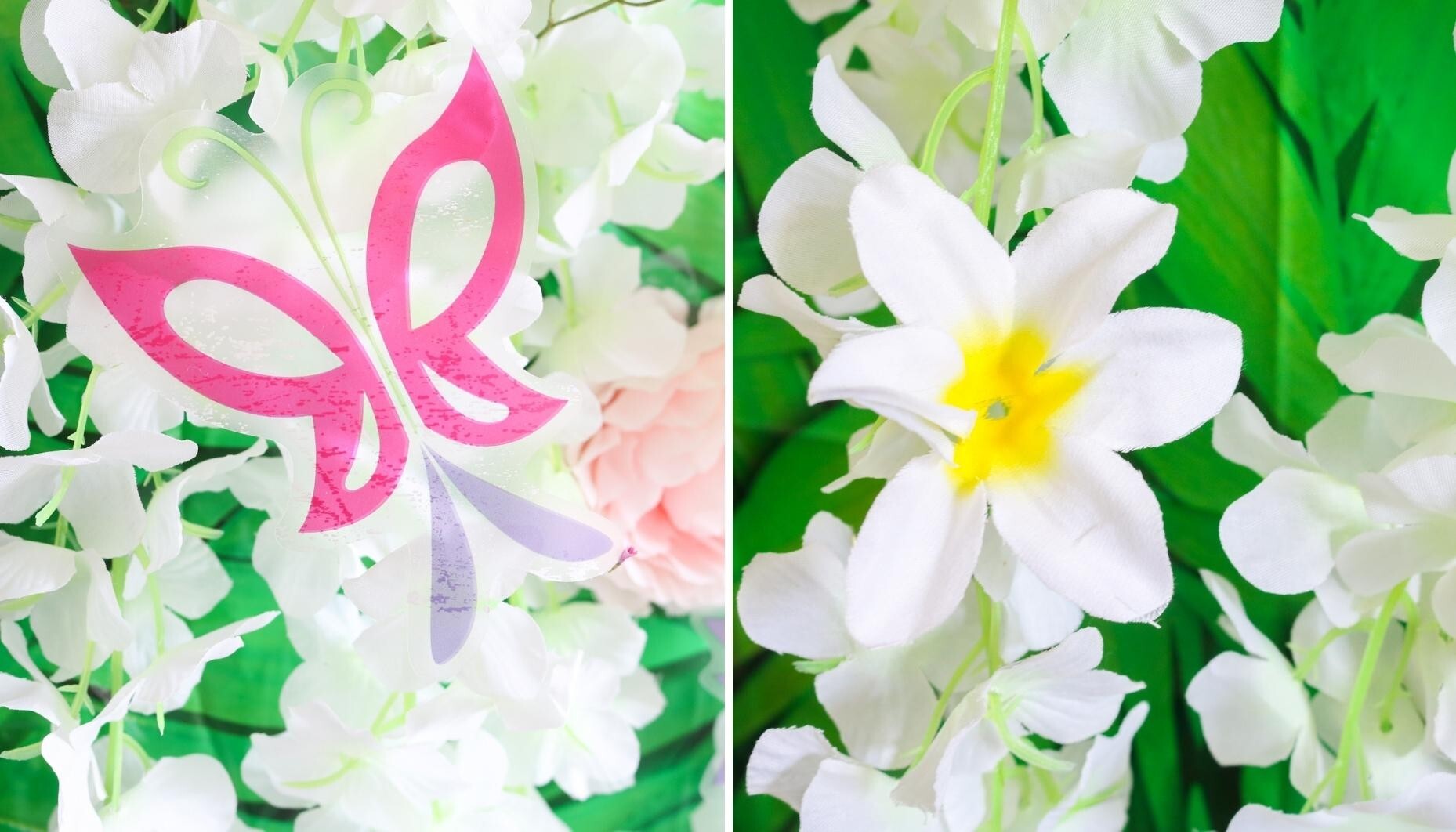 Encanto Birthday Party Mirabel Backdrop with Flowers