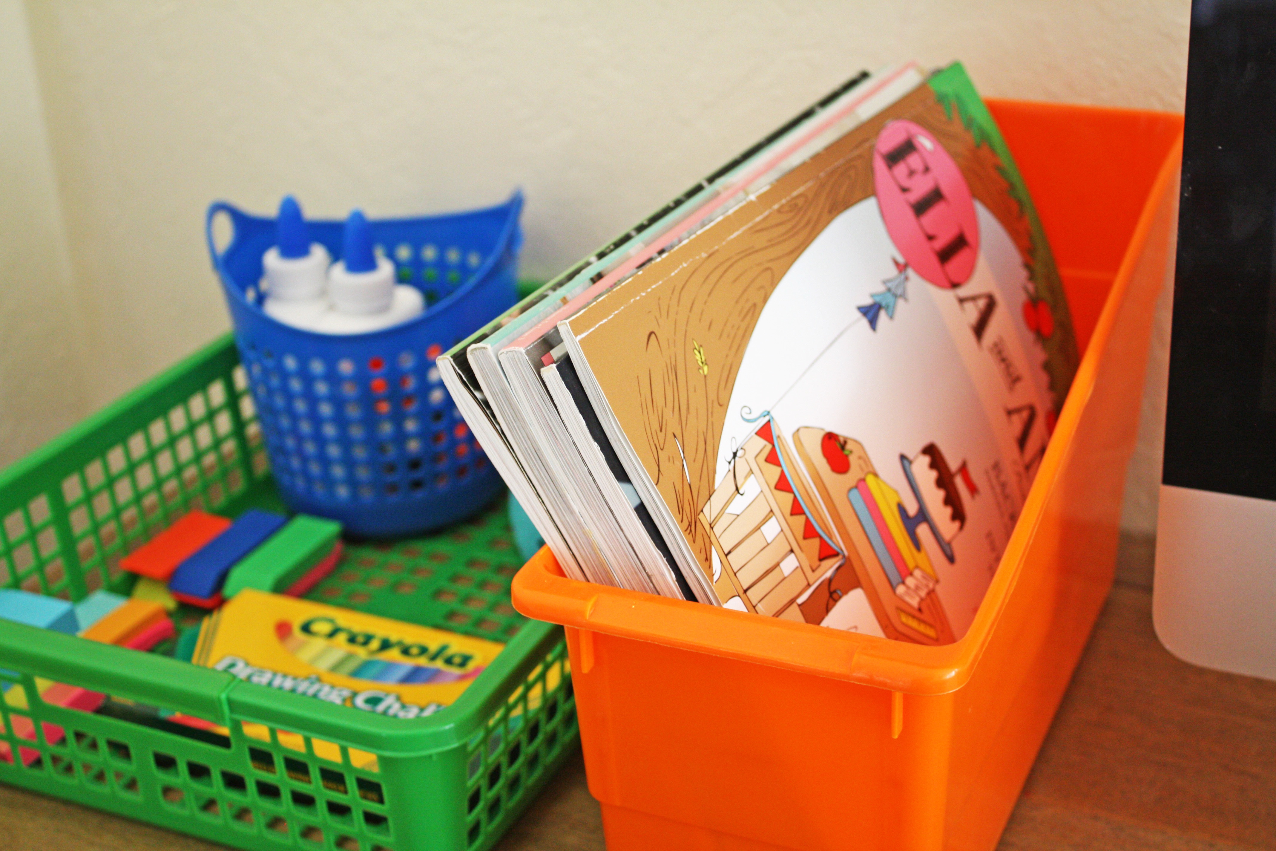 Classroom Organizer Bins