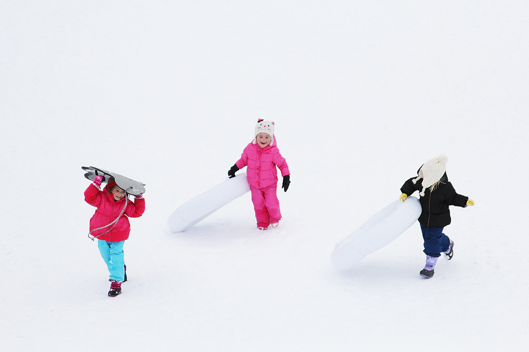 sledding