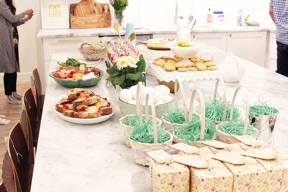 easter party buffet
