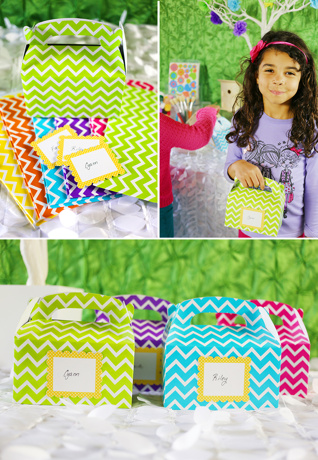 Personalized Favor Boxes