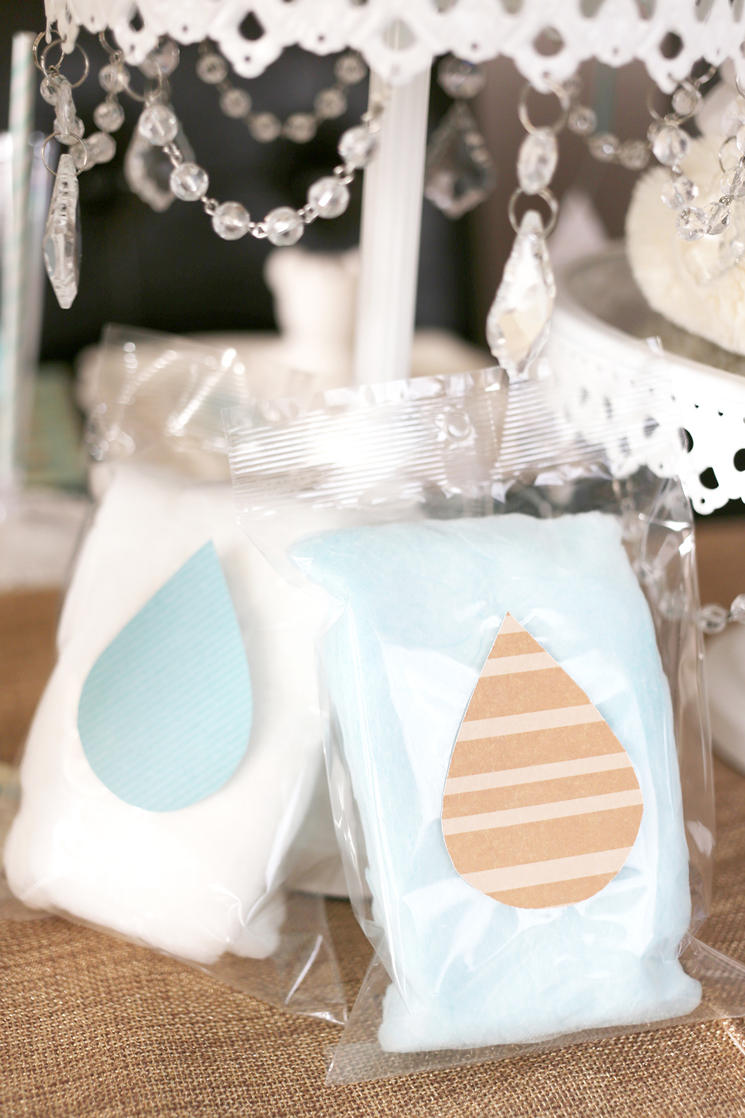 Cotton Candy party favors