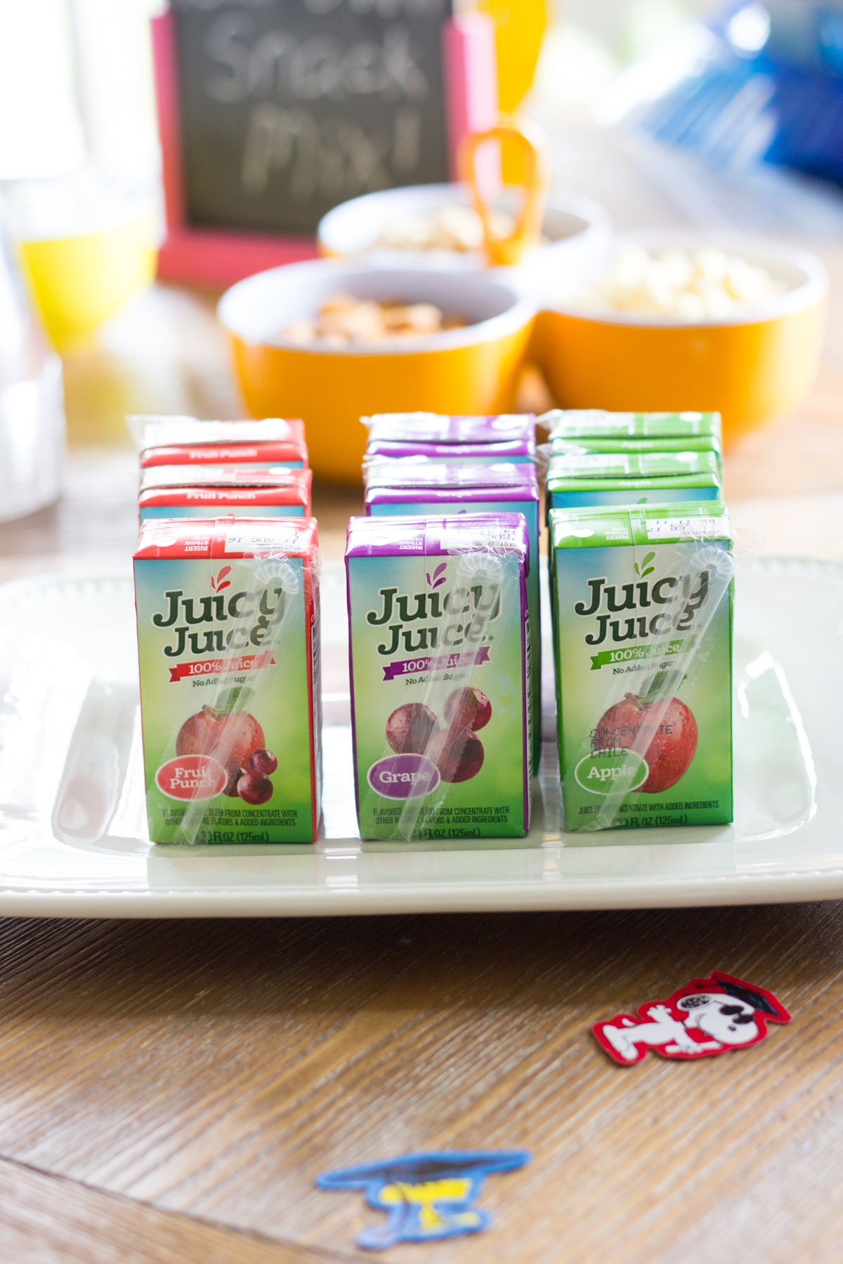 Juice boxes for preschool playdate