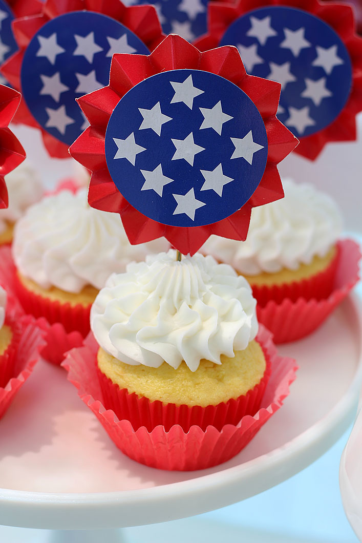 Patriotic Cupcakes
