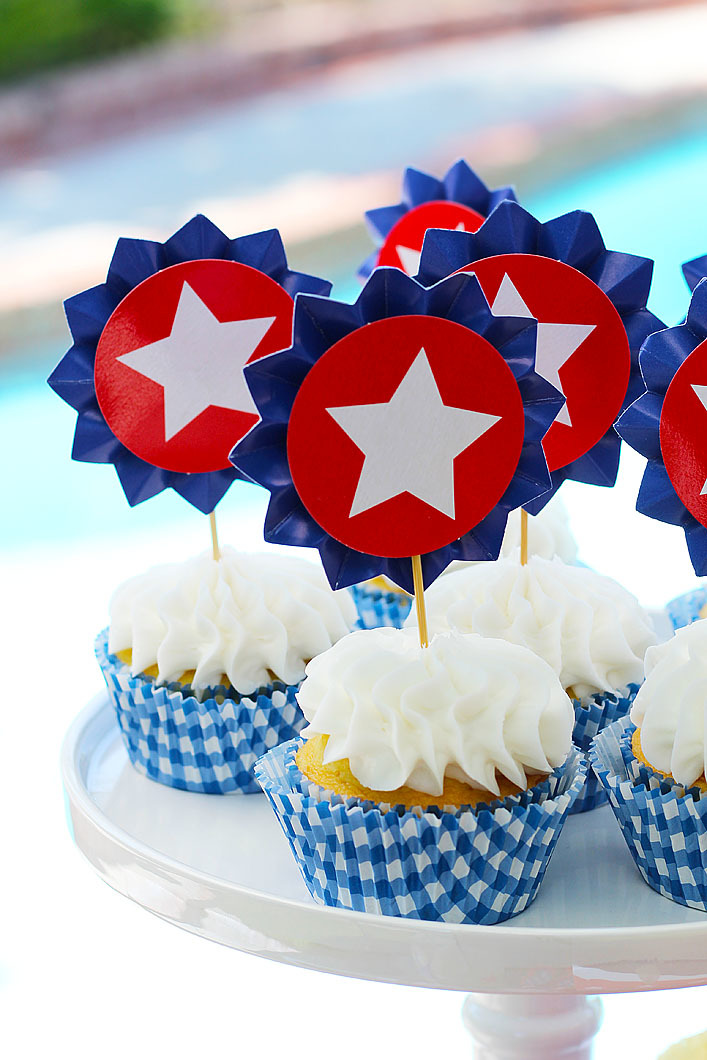 Patriotic Cupcakes