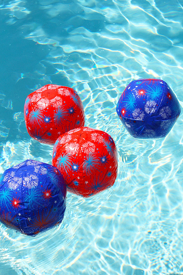 Patriotic Beach Balls