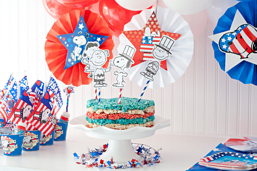 Peanuts Patriotic Party