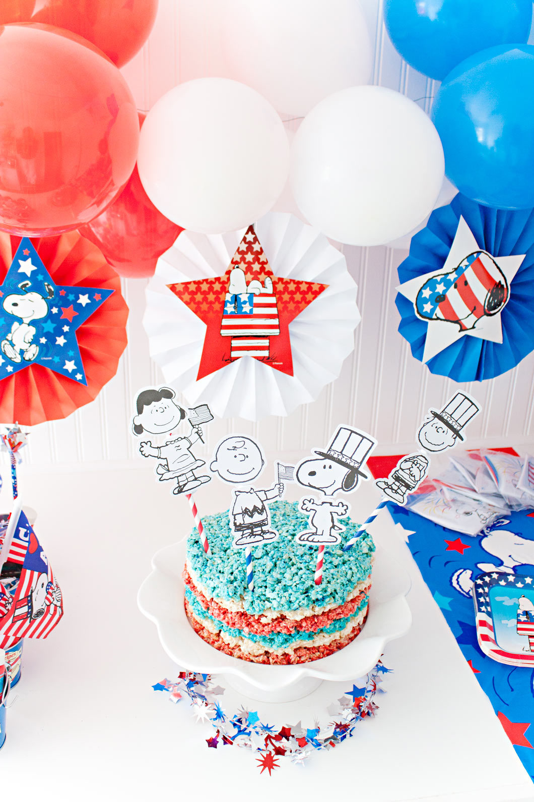Peanuts Patriotic Party