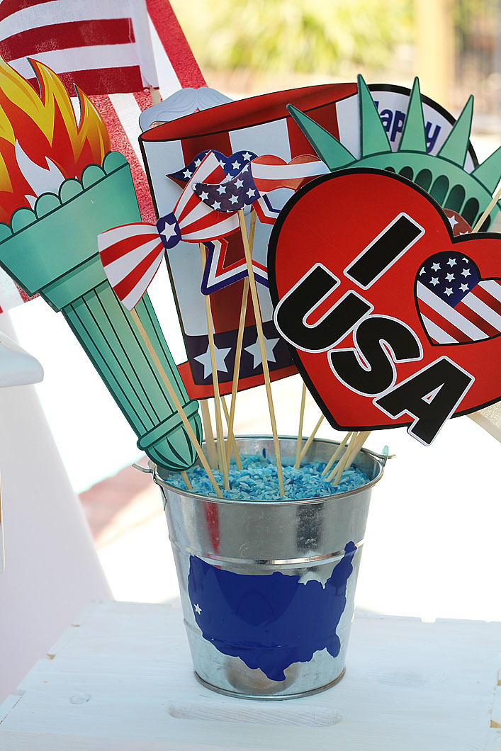 Patriotic Photo Props