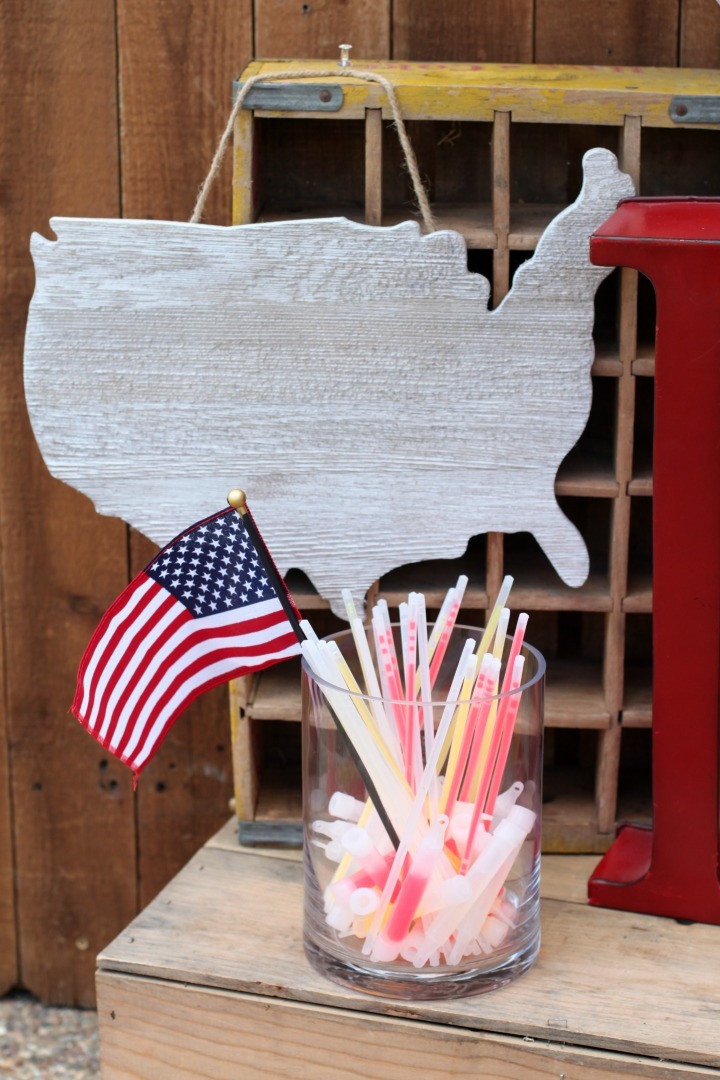 4th of July Popcorn Party Glow Sticks
