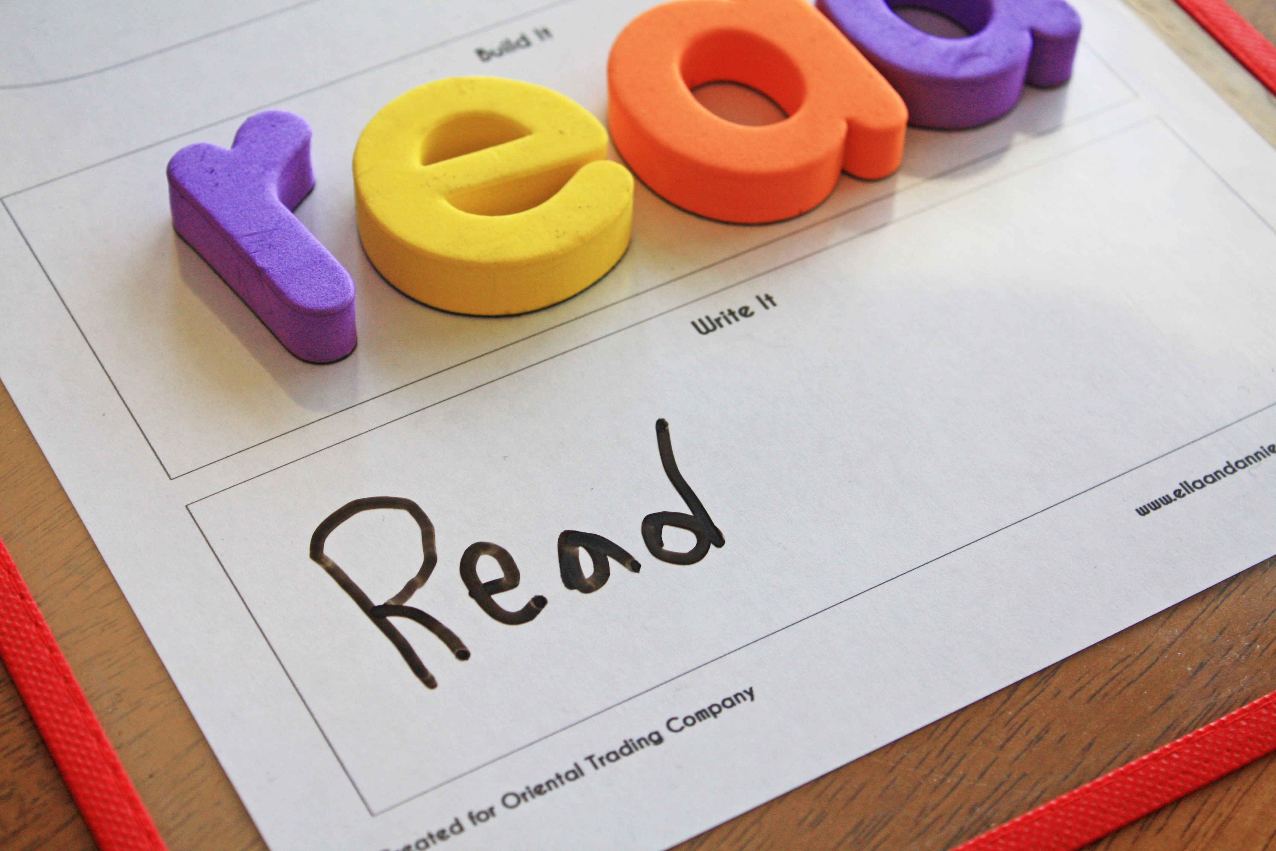 Literacy Center Activities