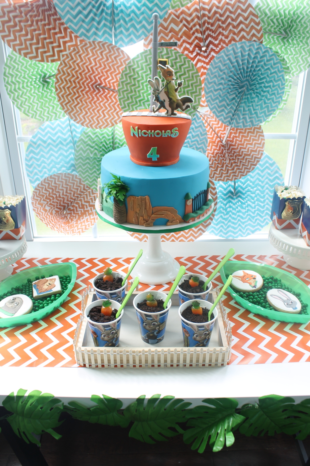 Disney-Zootopia 2 Theme Birthday Party Decoration, Paper Cup