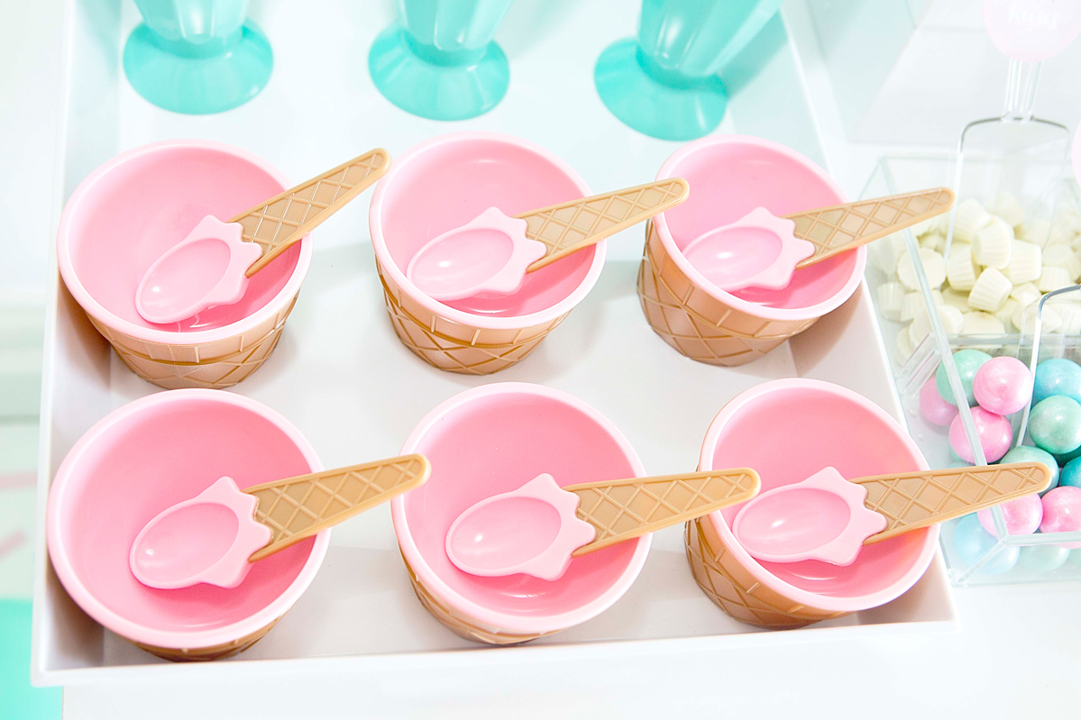 Ice Cream Party Bowls - Ice Cream Bowls