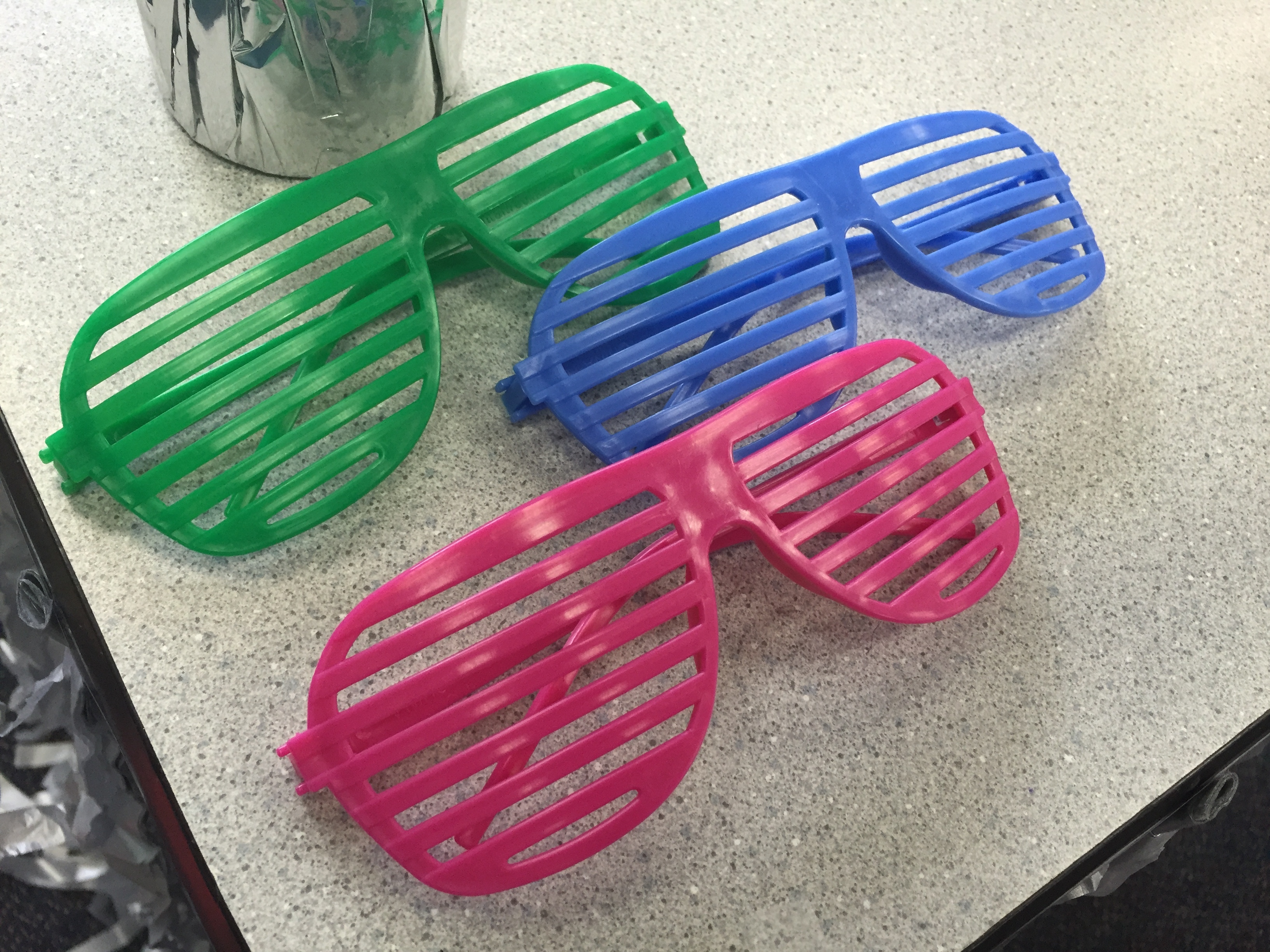 rockstar birthday glasses
