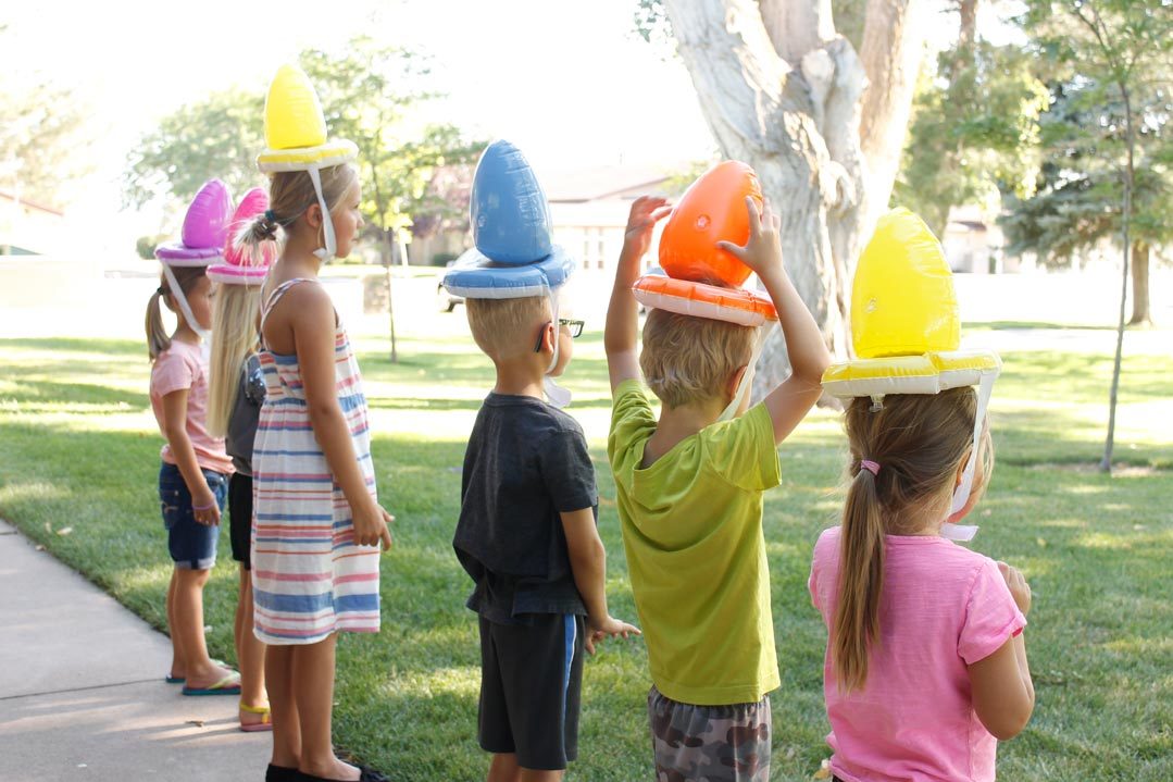 Family International Summer Games Party