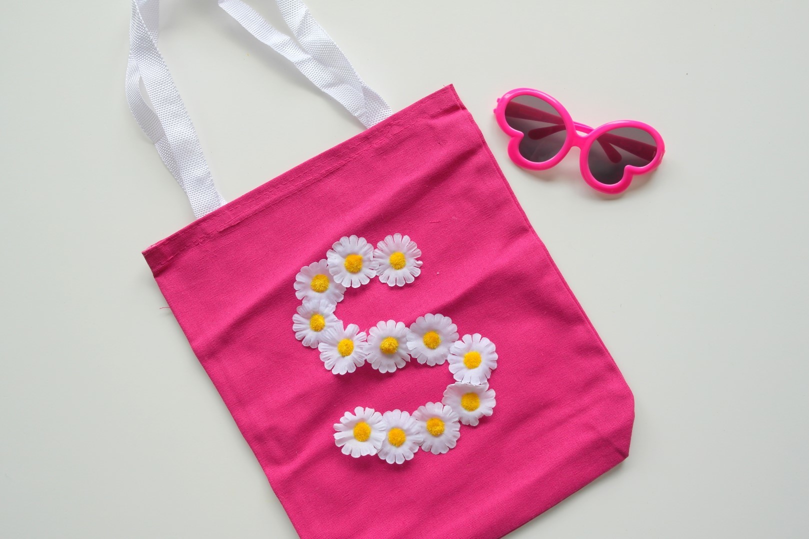 DIY Floral Woodland Tote Bag