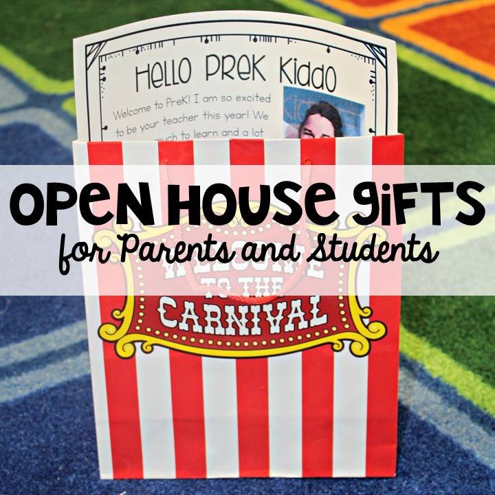 Open House Gift for Parents and Students