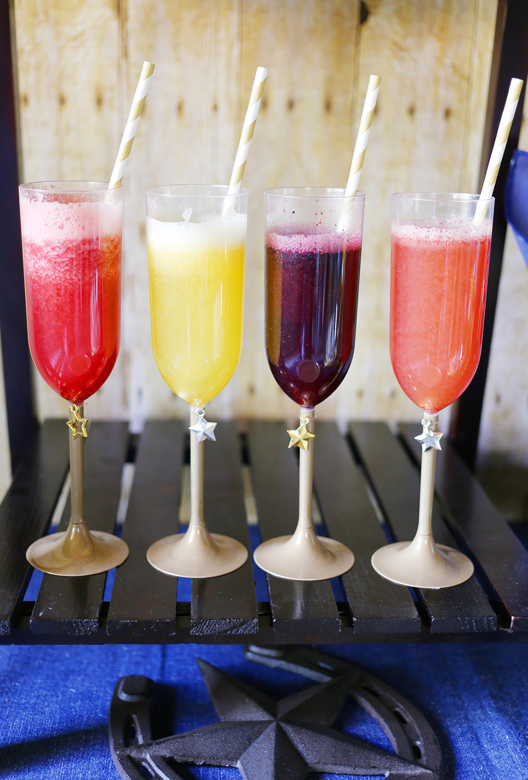 Bellini Mocktails