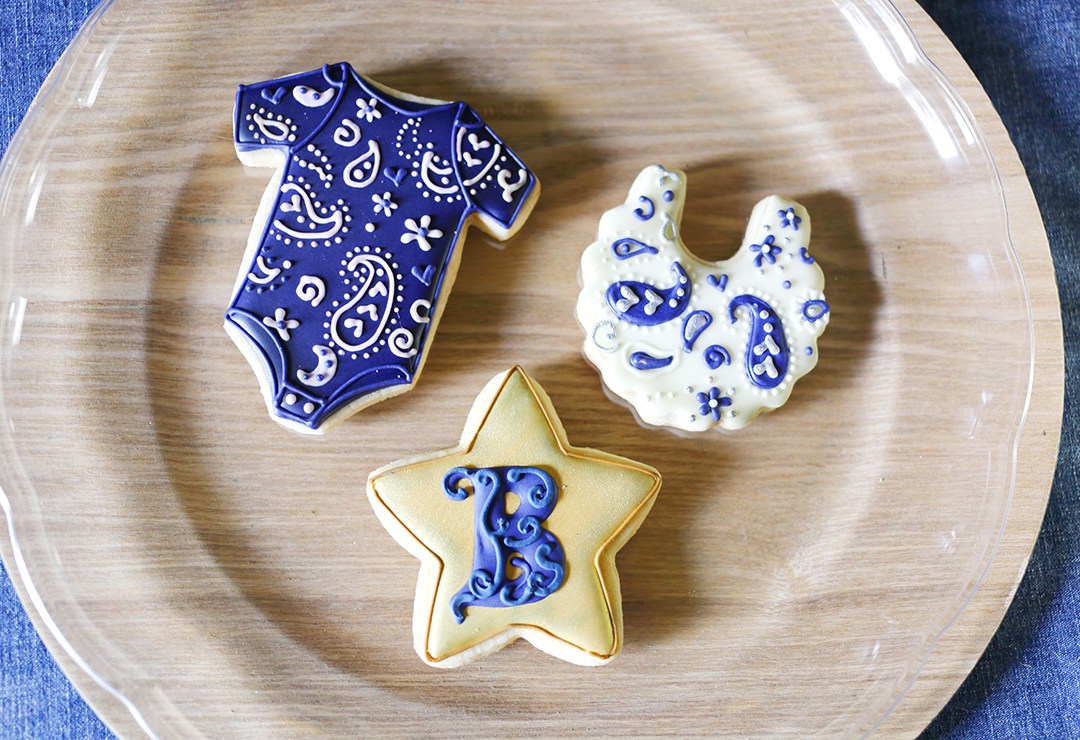 Cowgirl Baby Shower Cookies