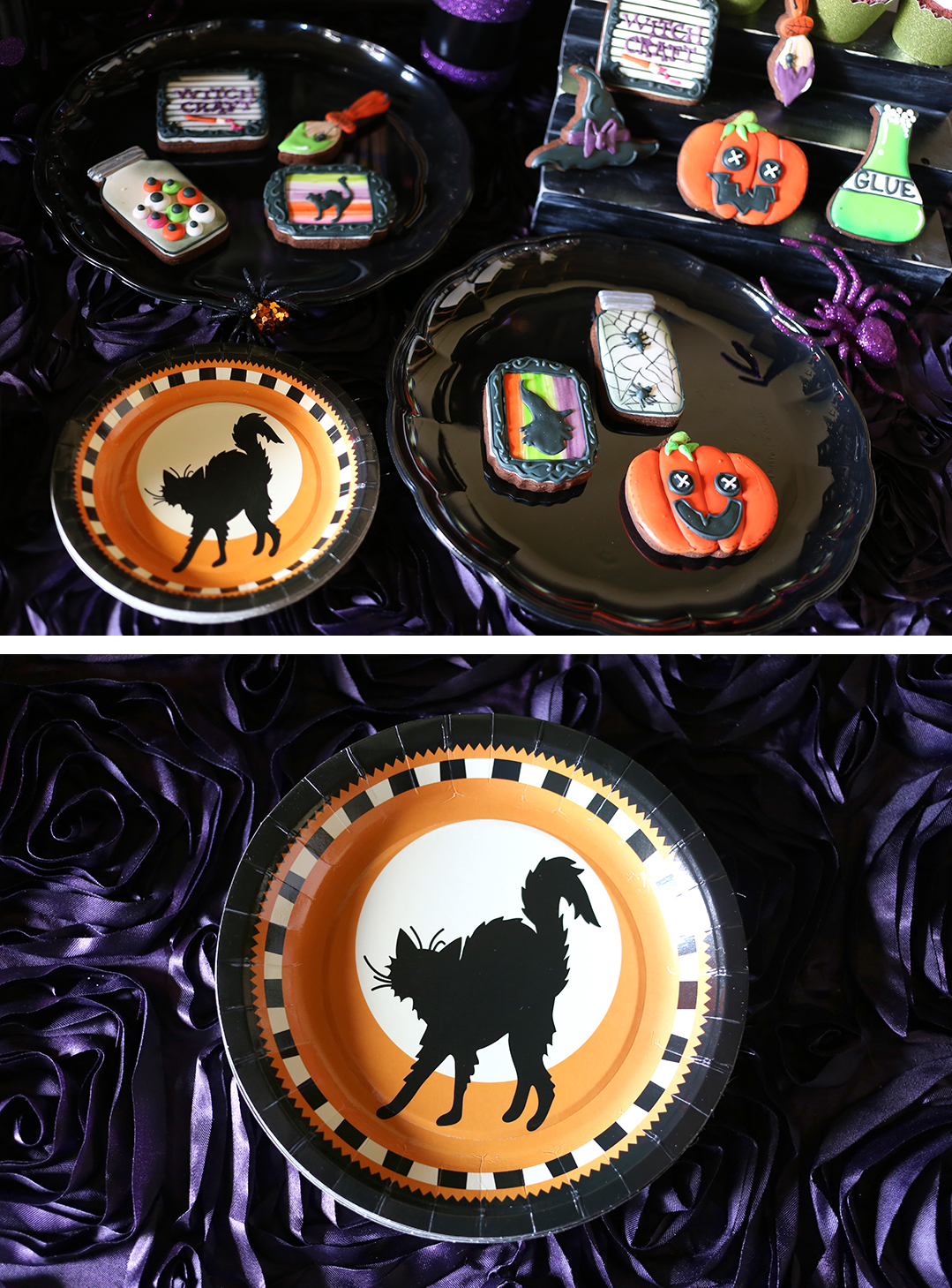 Halloween Party Dessert Plates