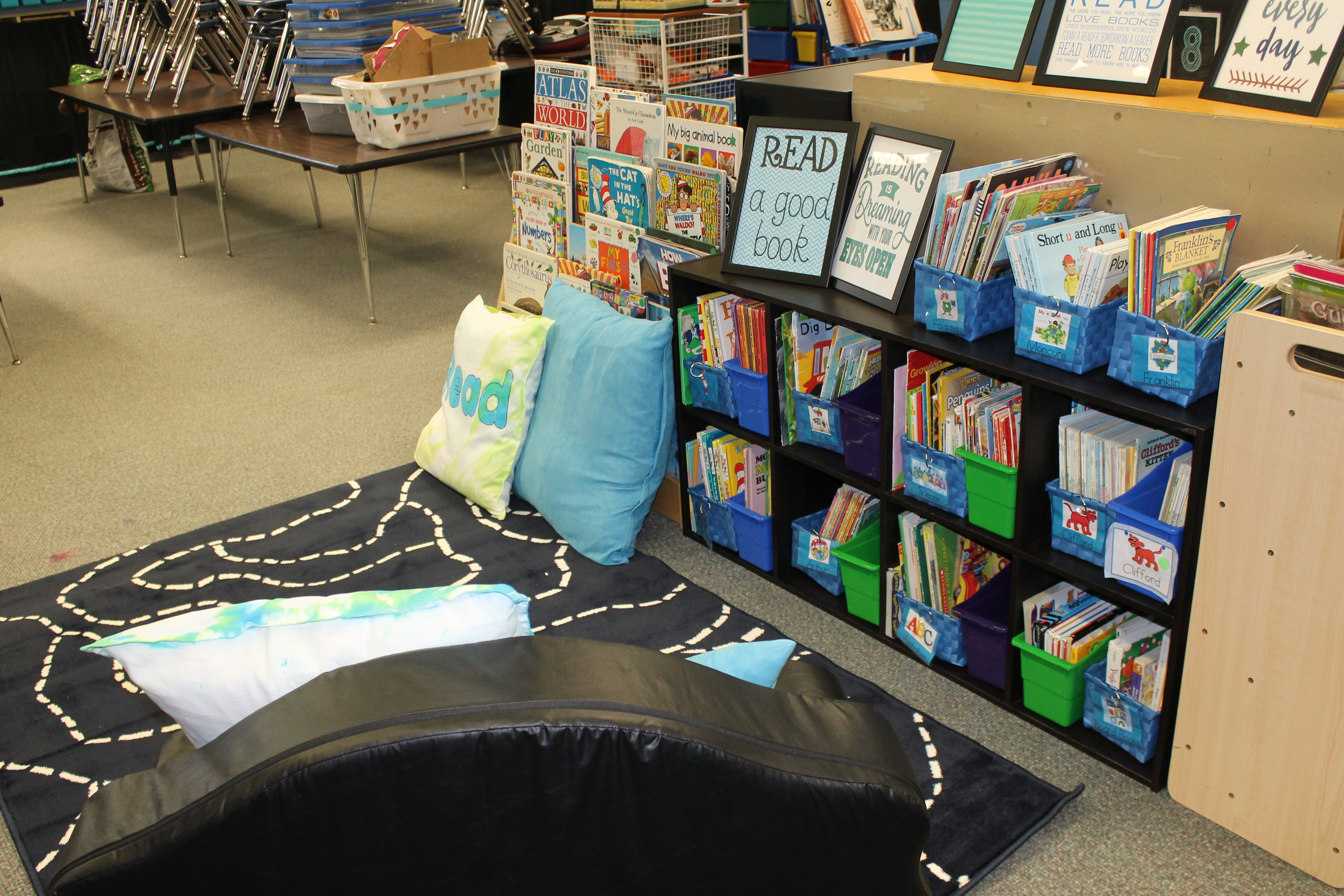 Classroom Library Makeover Finished