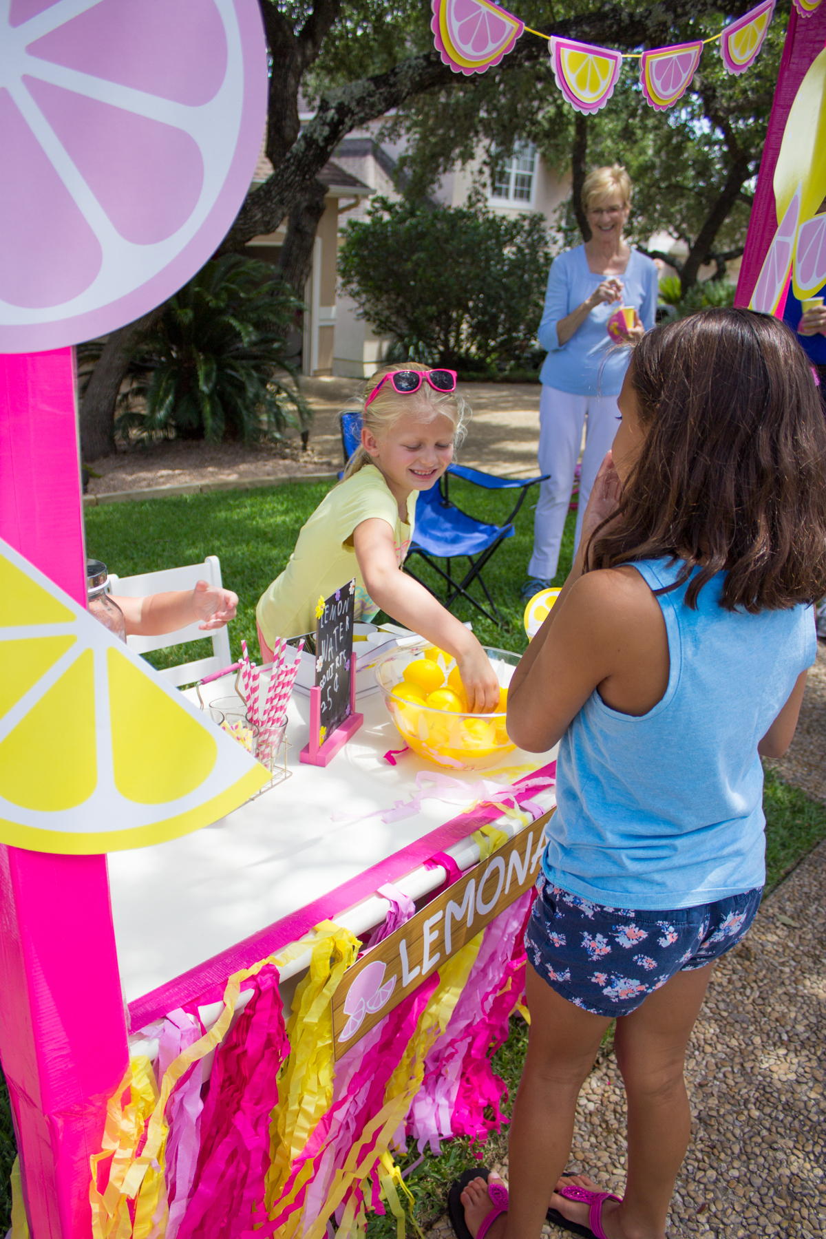 How to have a kids lemonade stand!