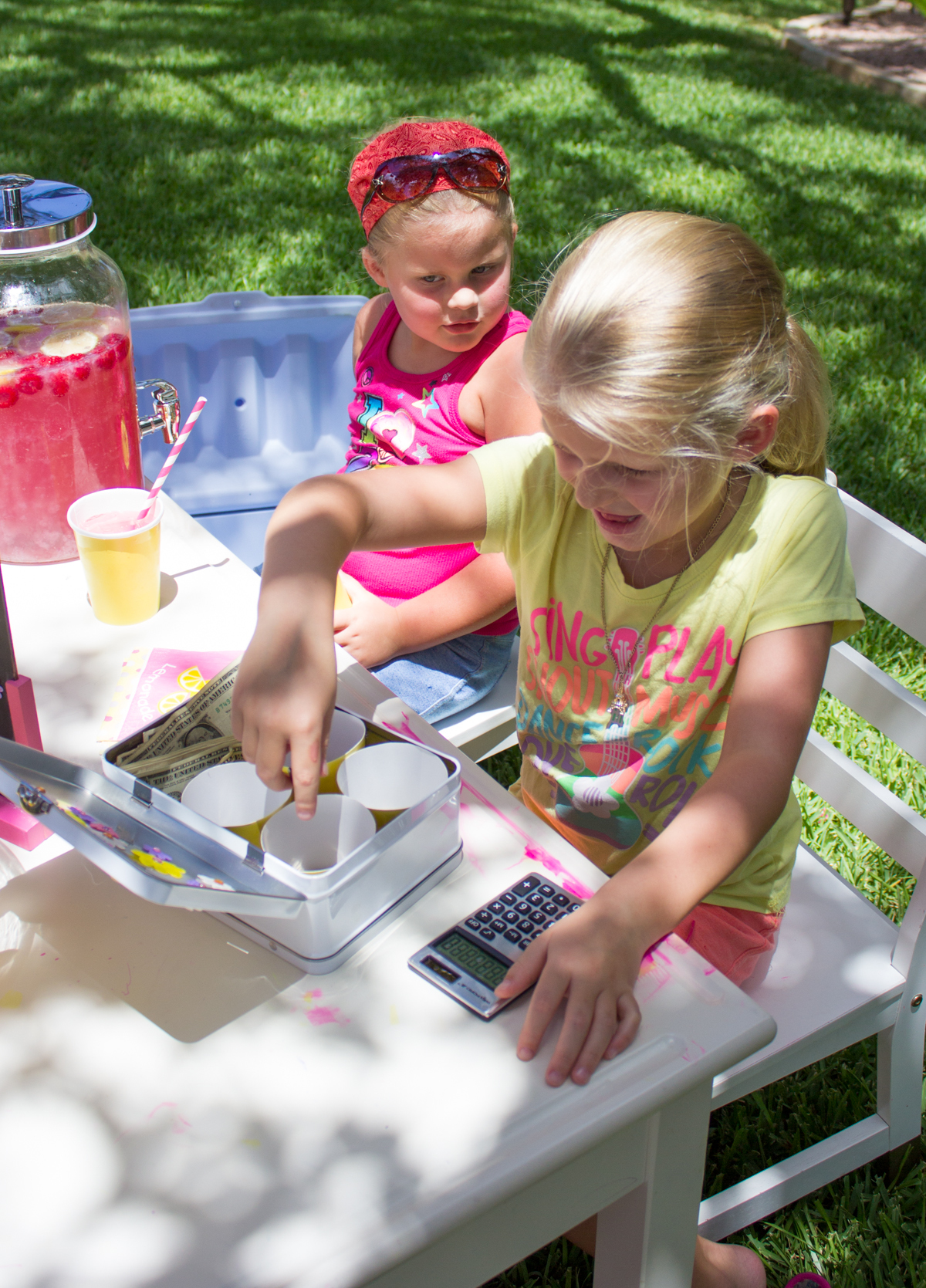 Kids lemonade stand idea