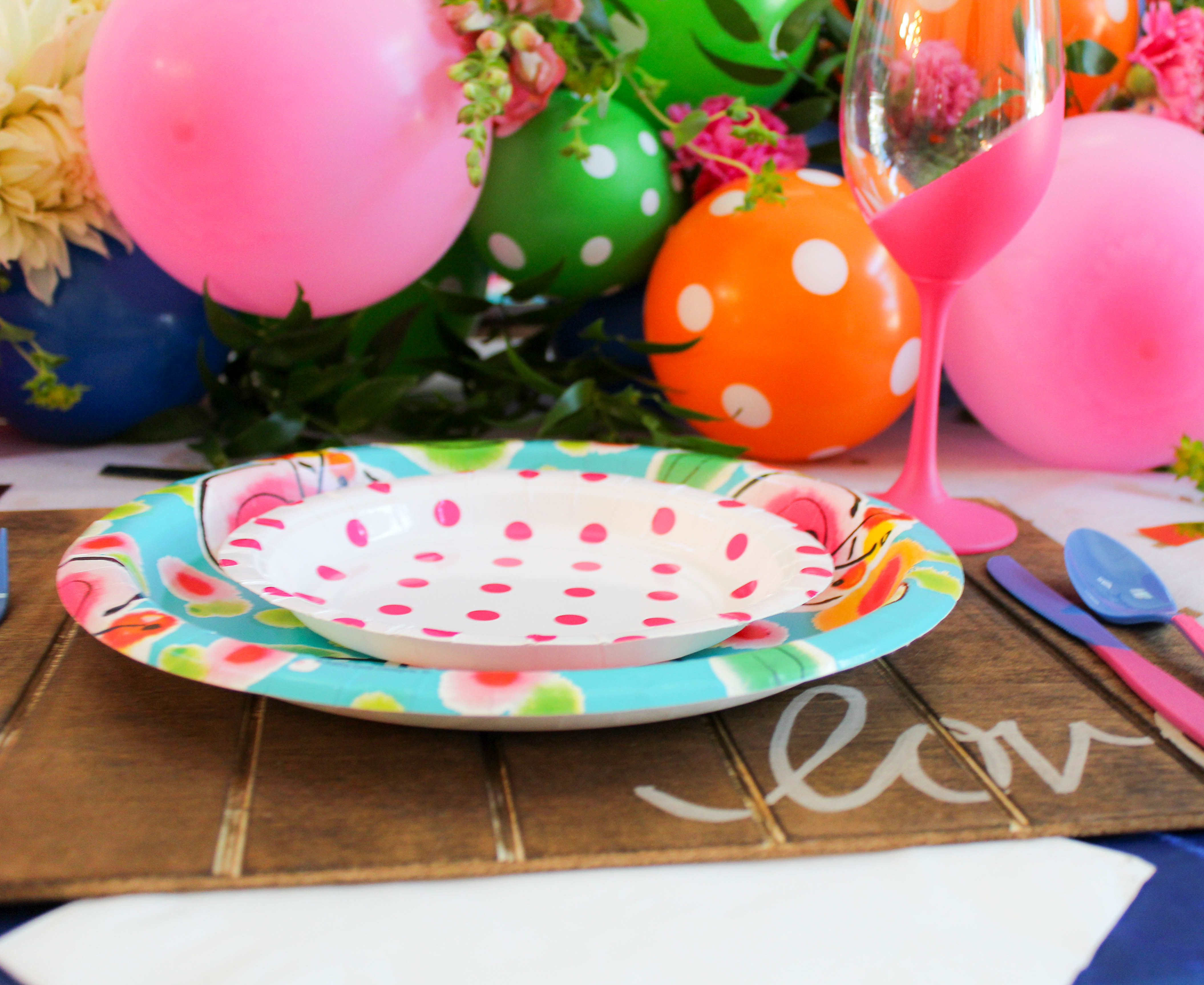 wedding table settings