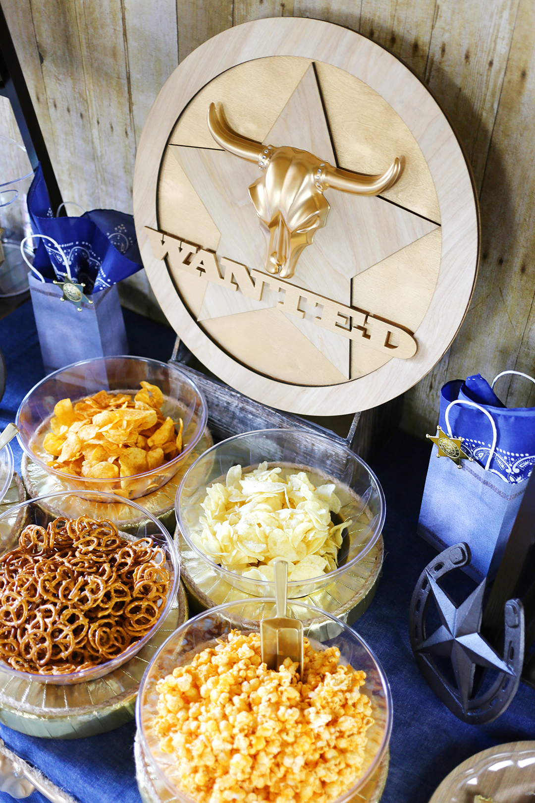 Western party snack bar