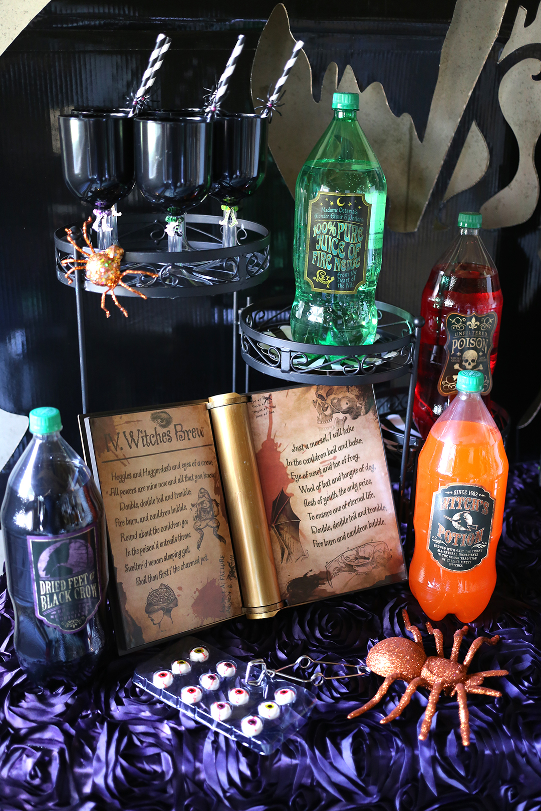 WitchCRAFT Halloween Party Drink Bar