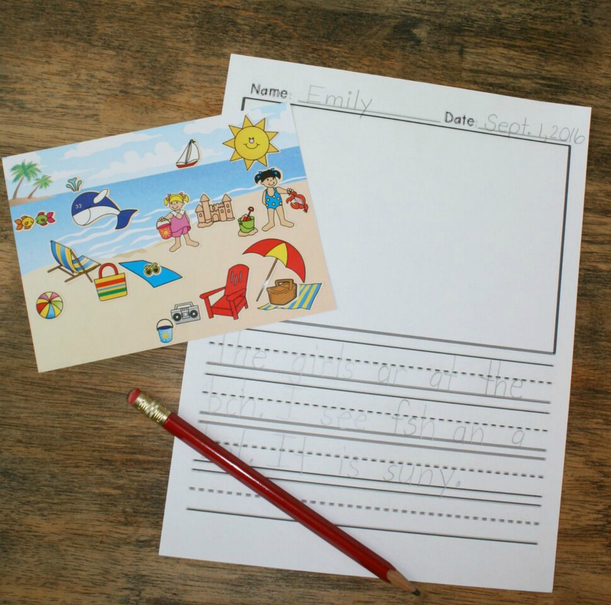 Write your sticker story