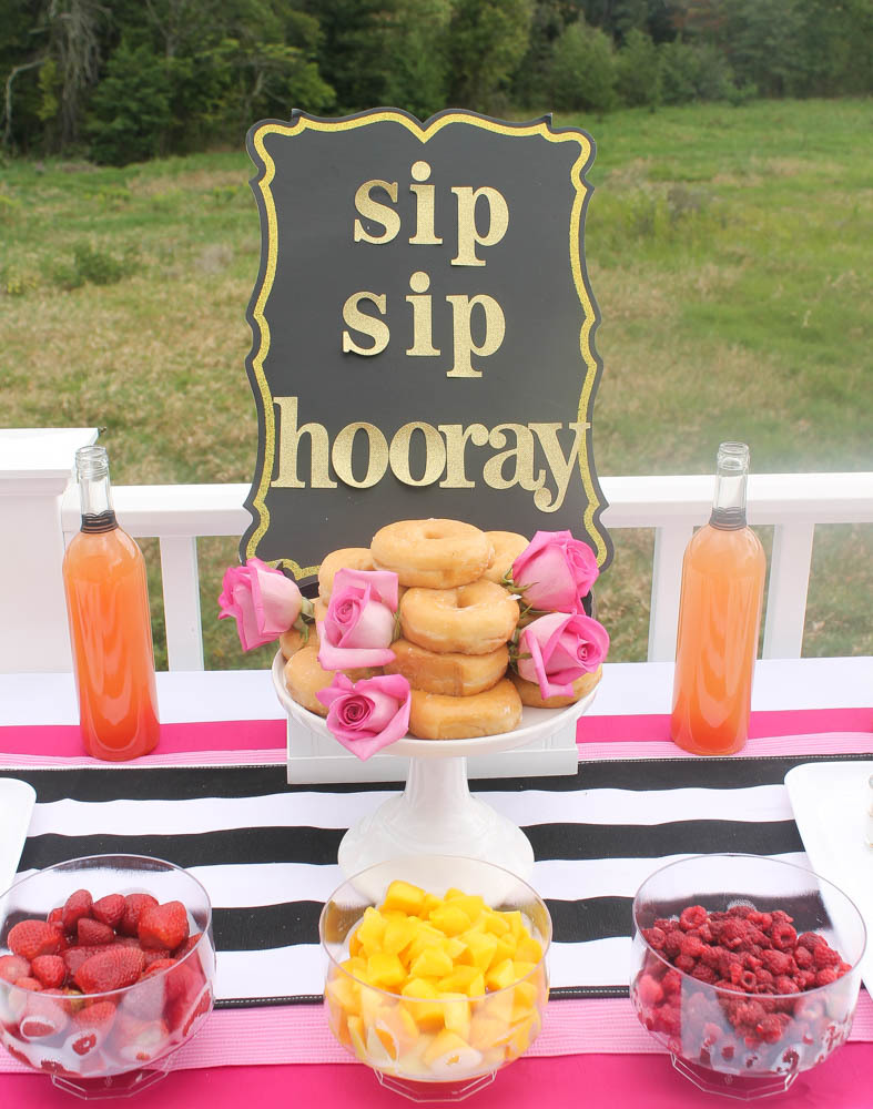 Bridal Prep Mimosa Bar
