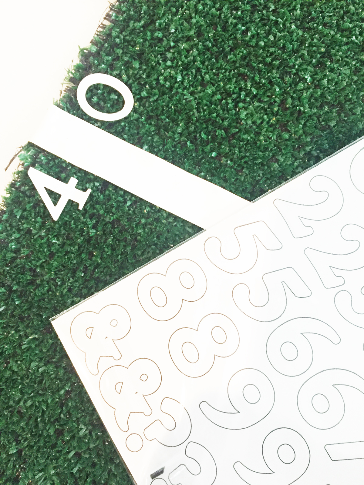 DIY Football Field Idea