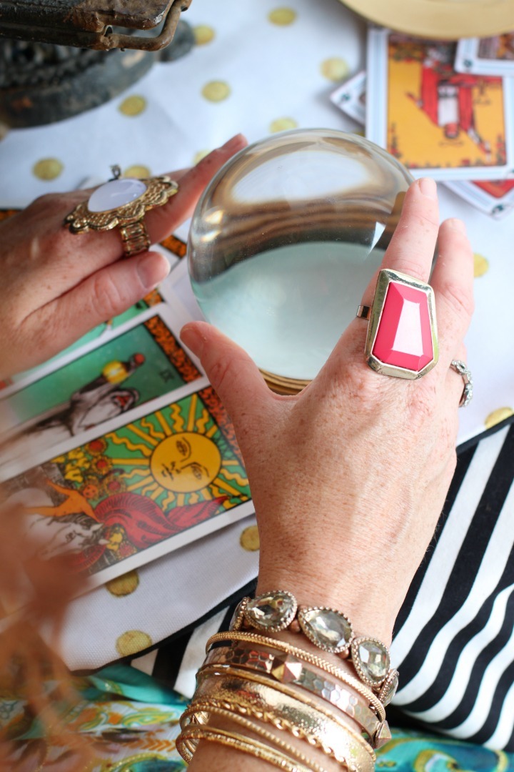 Fortune Teller Dinner Party Crystal Ball