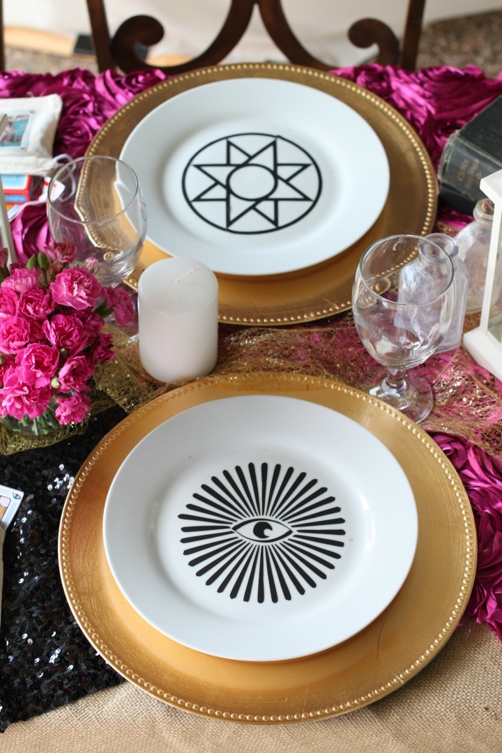 Fortune Teller Dinner Plates