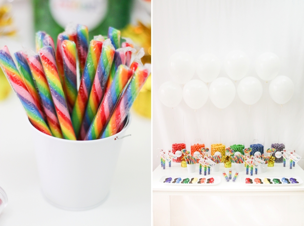 Rainbow Candy Buffet
