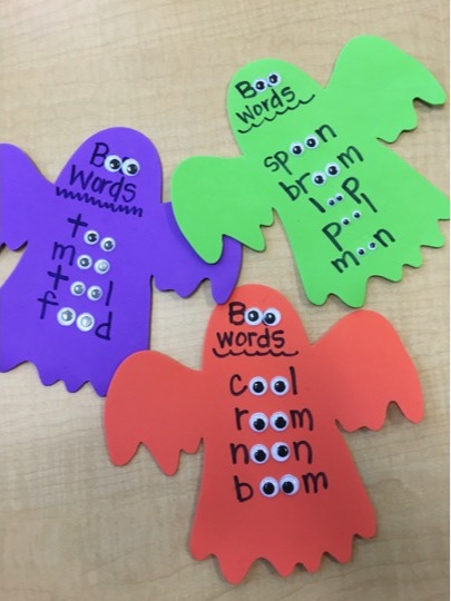 ghost vowel craft