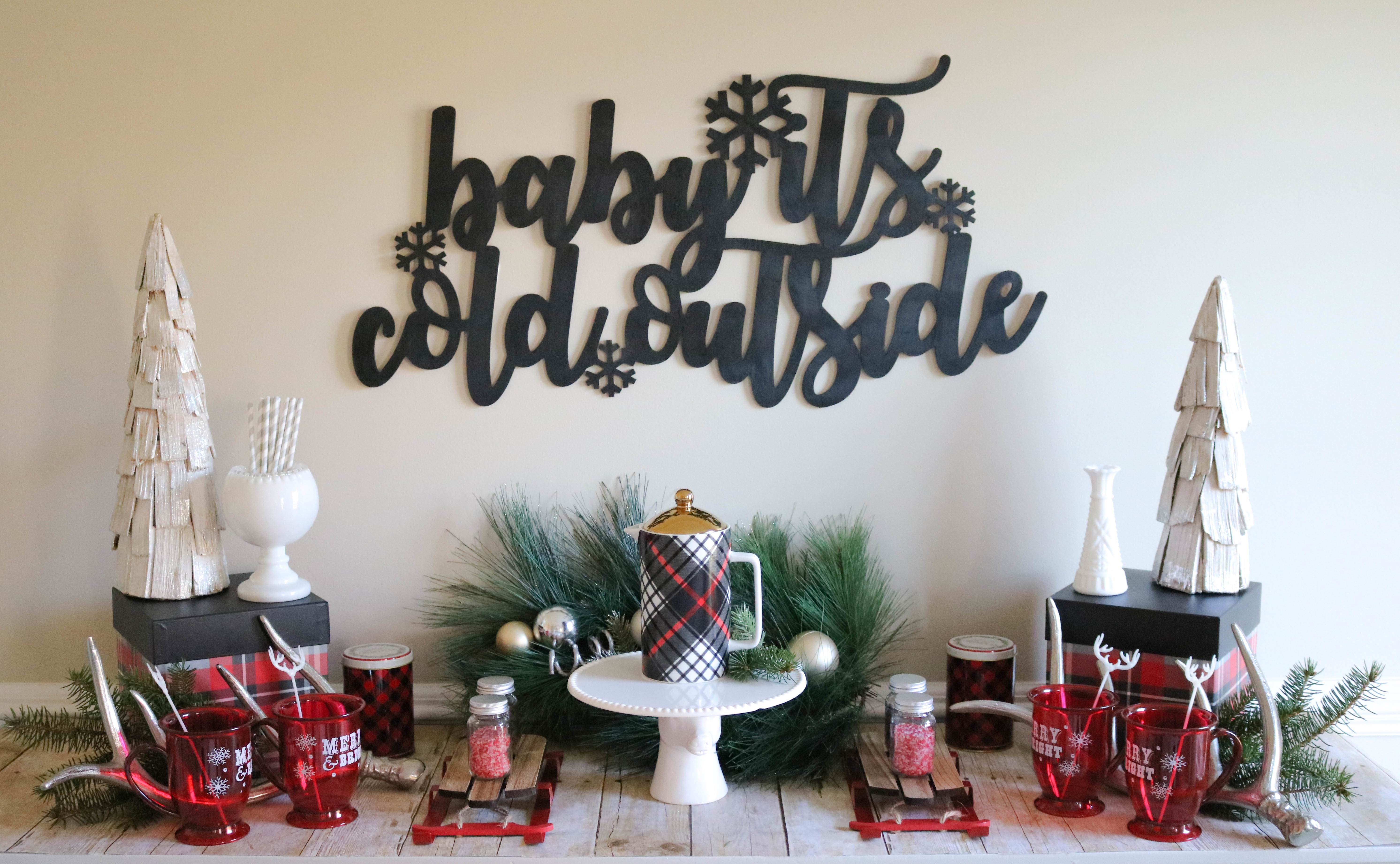 Cozy Christmas Dinner Party