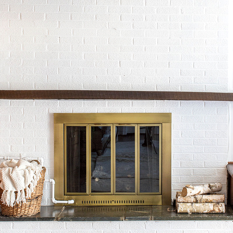 How To Style A Colorful Christmas Mantle