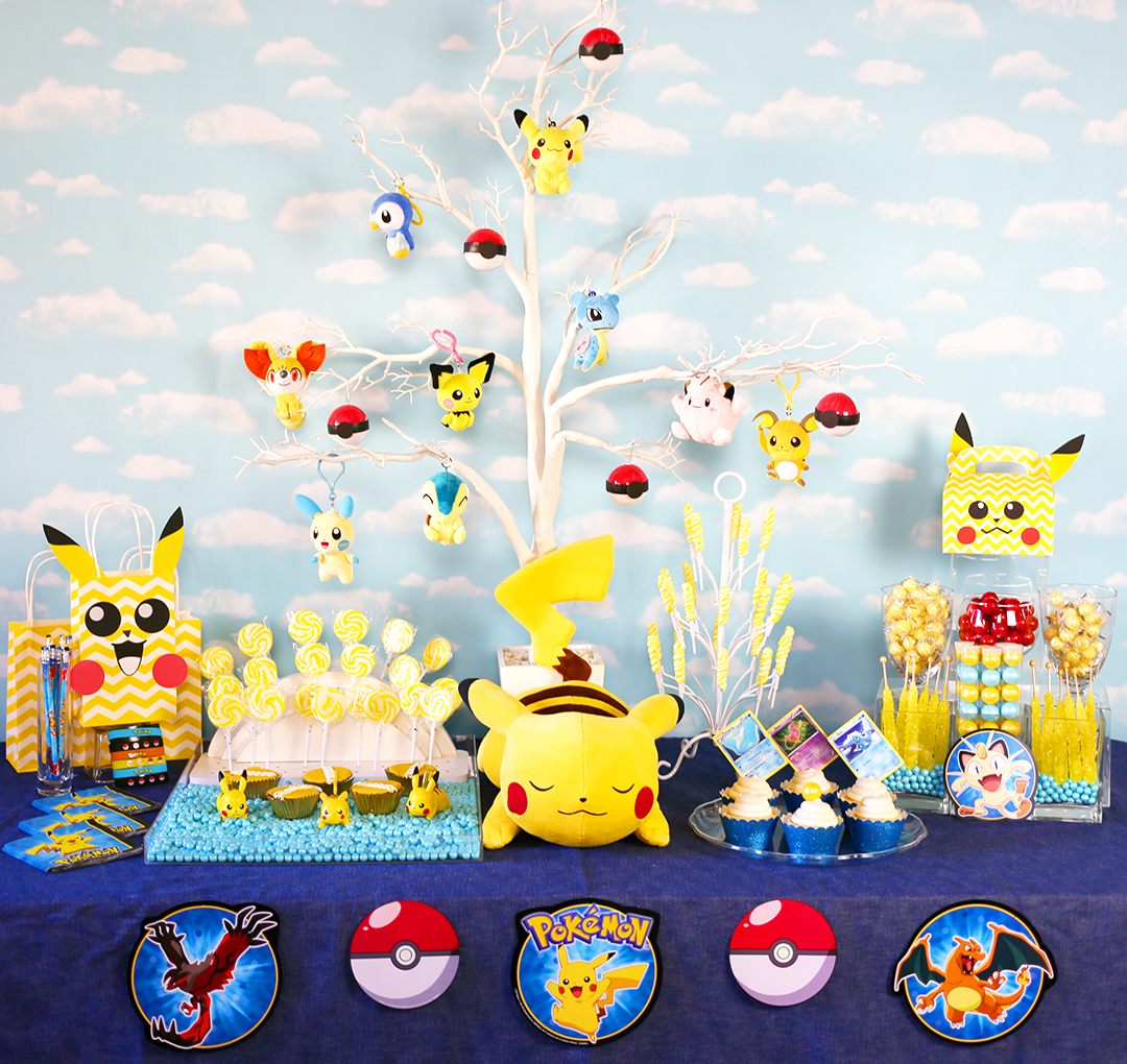 pokemon themed baby shower