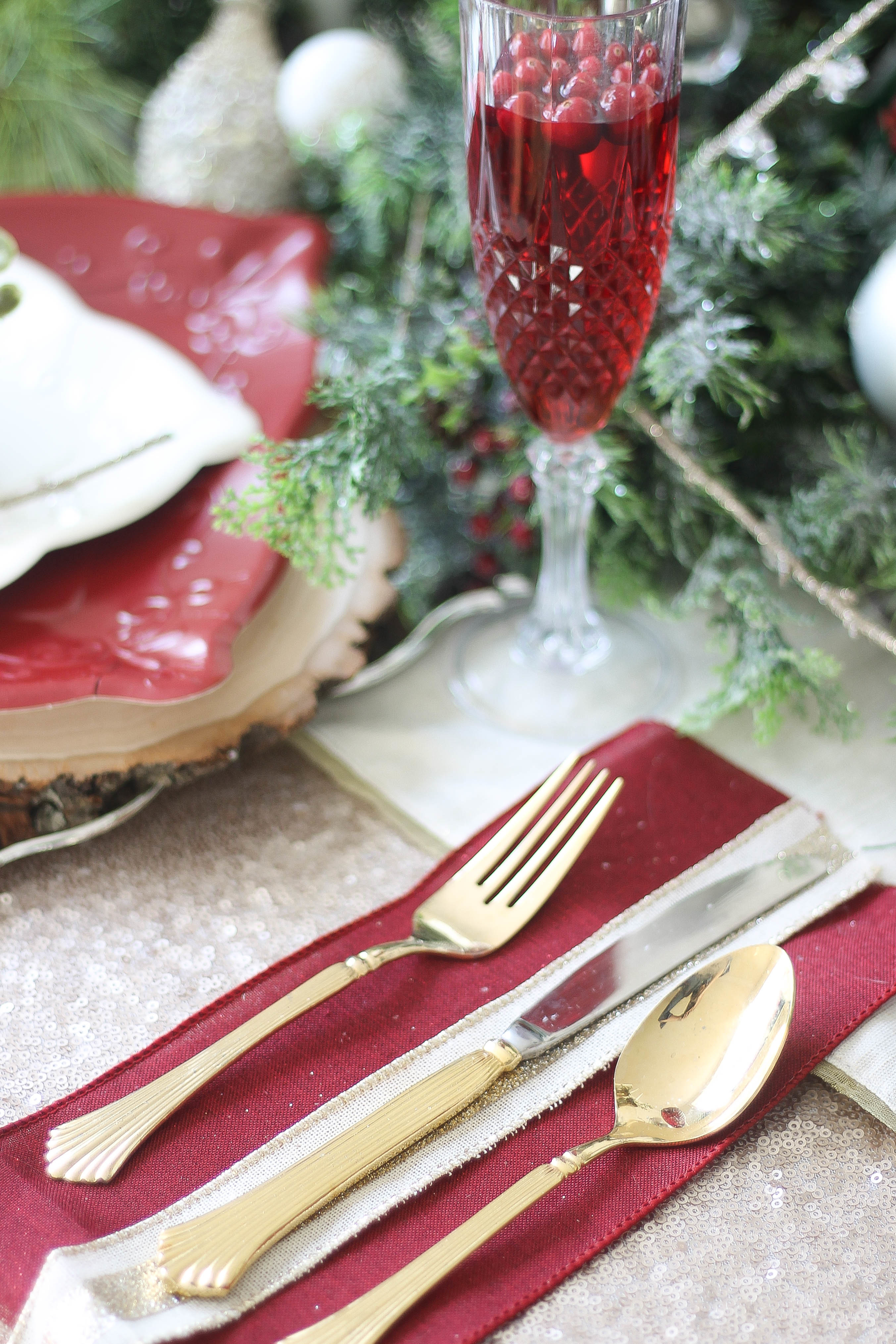 Crimson Christmas Wedding