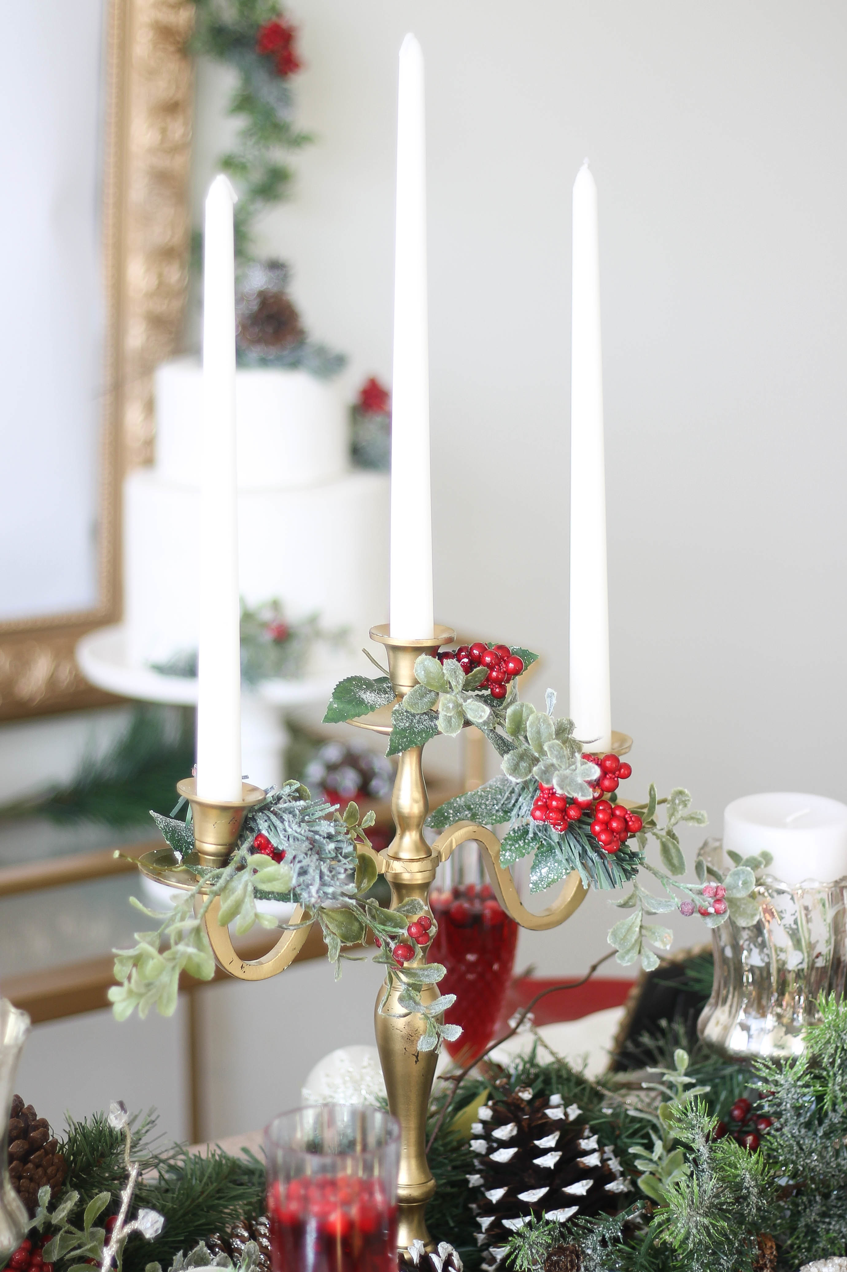 Crimson Christmas Wedding