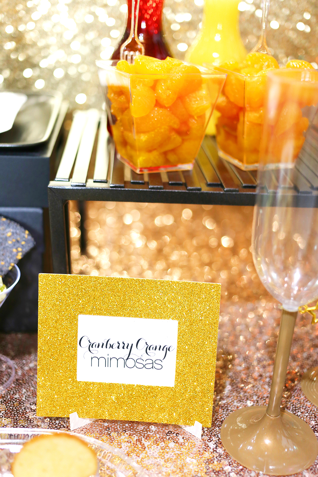 Gold Glitter Frames
