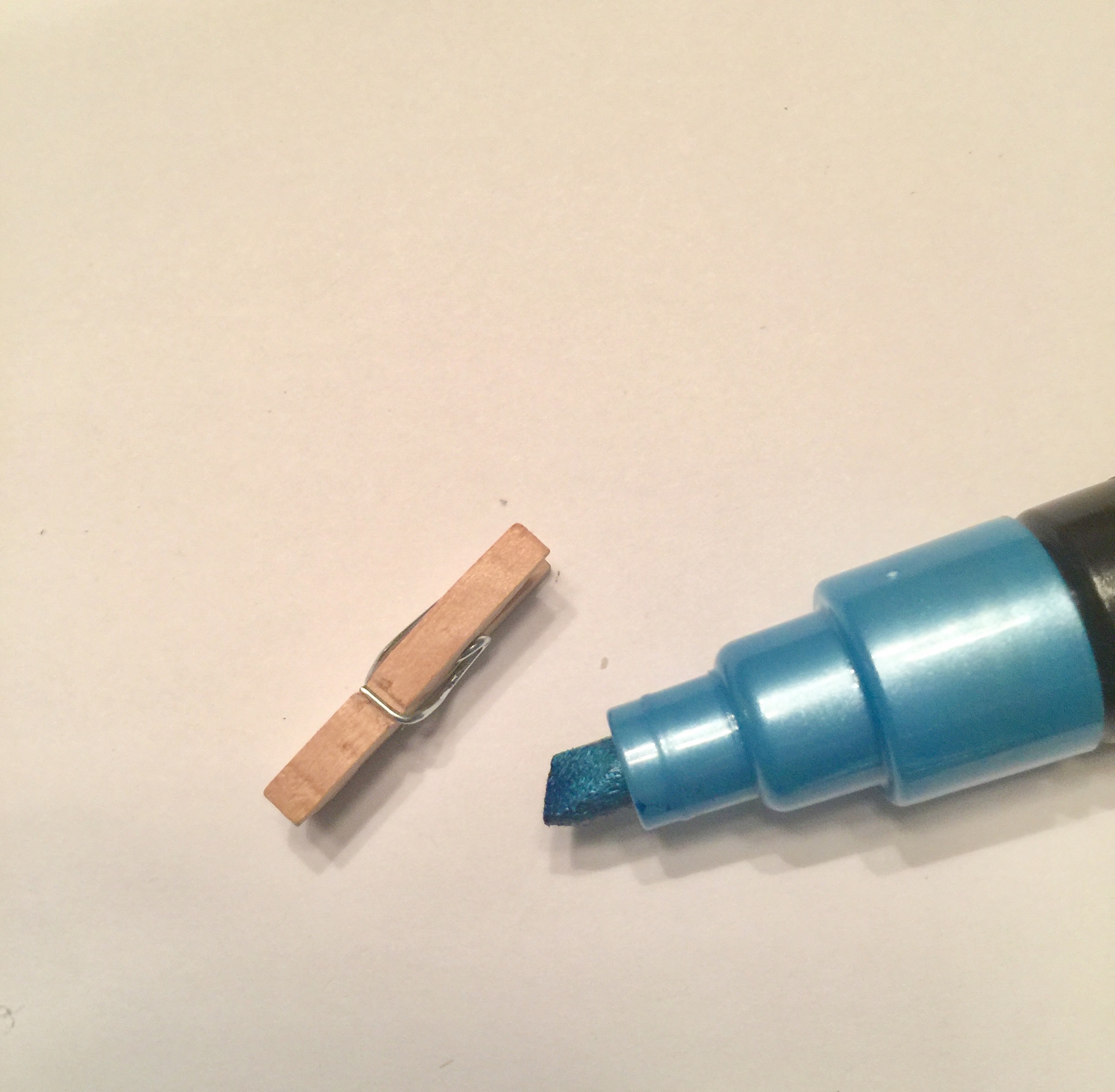How to use a Paint Maker on mini clothespins