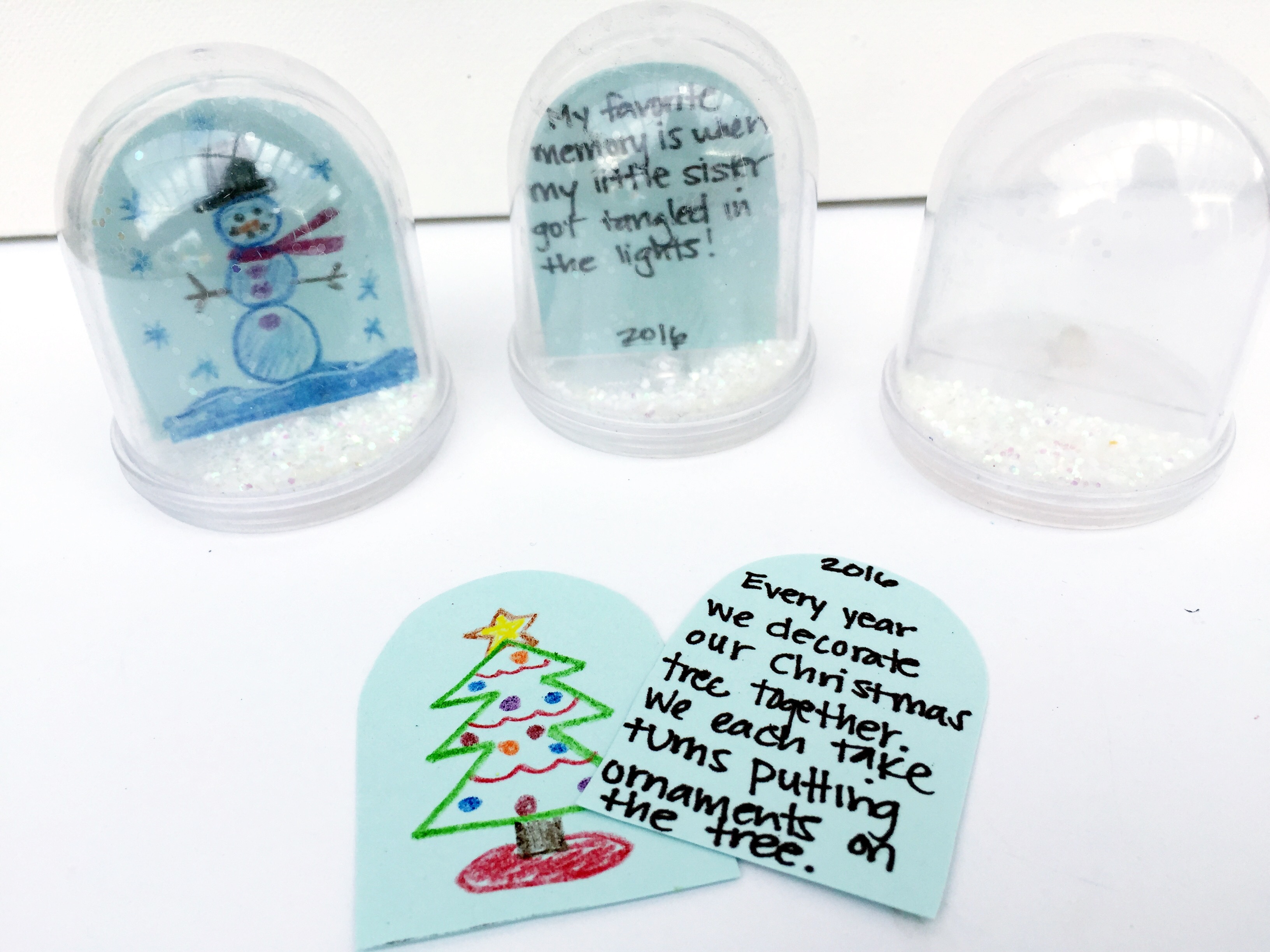 snow globe craft