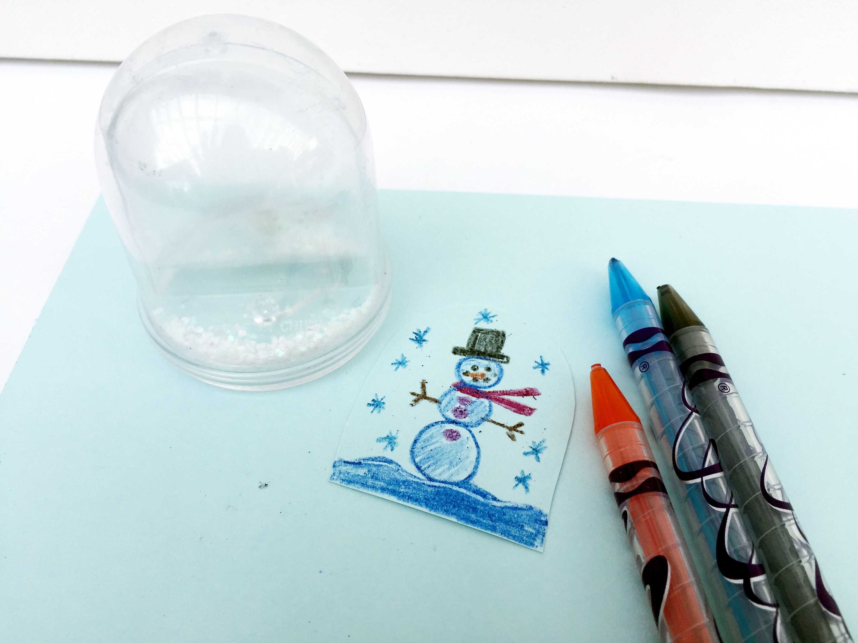 snow globe craft