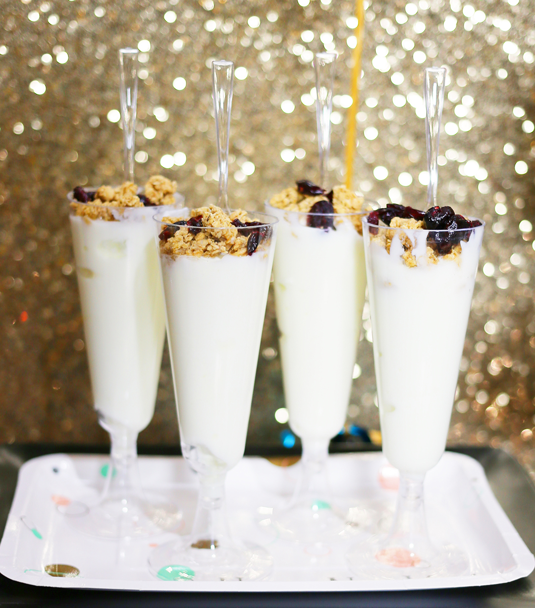 Mini champagne Appetizer Glasses