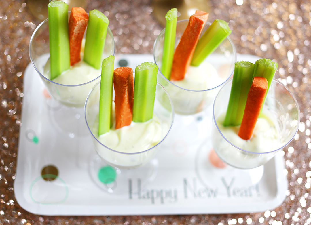 Vegetables and Dip Appetizers